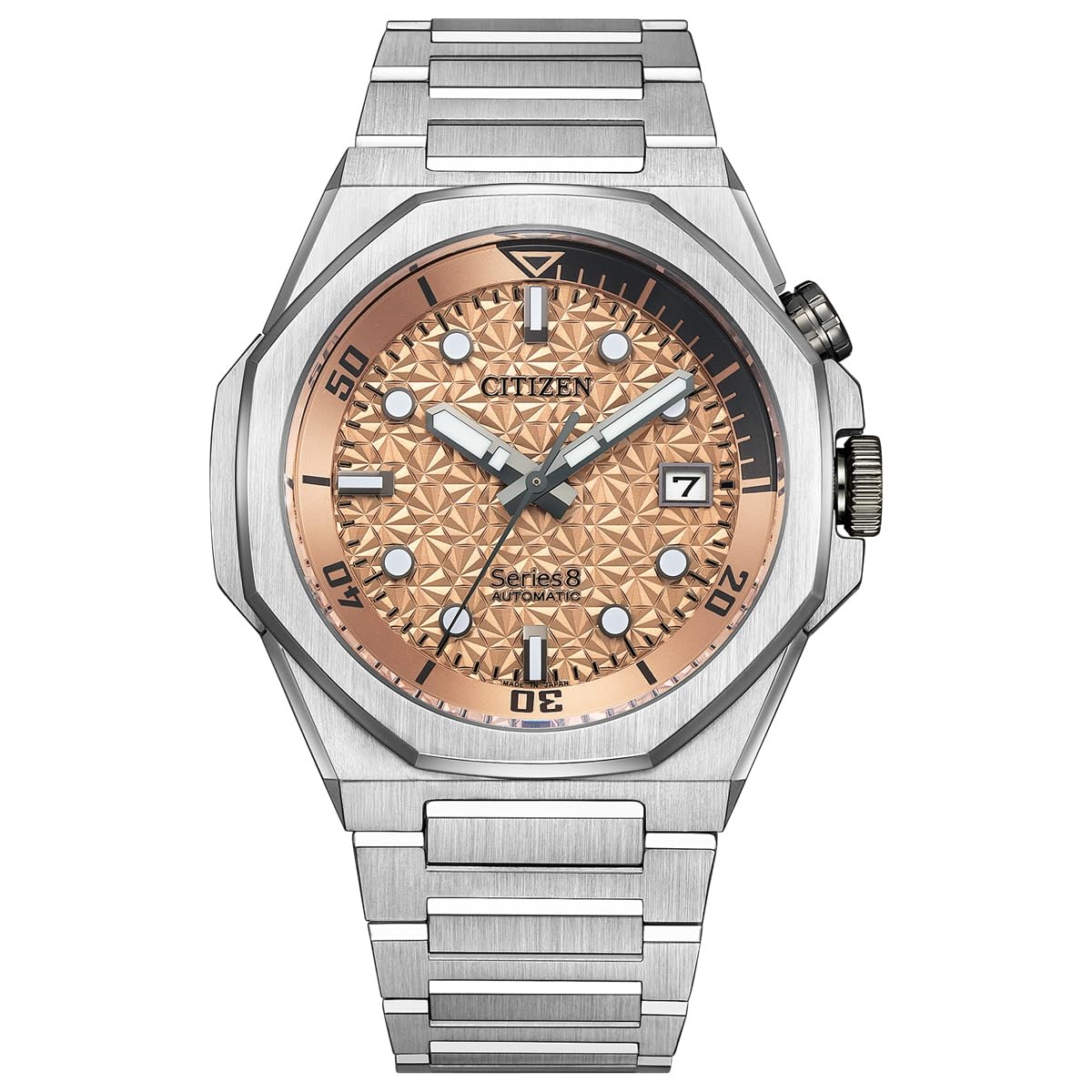 

CITIZEN Series 8 Mechanical 890 Automatic Watch, Limited Edition, Men s, NB6066-51W, Cherry Blossom Clouds
