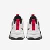 Anta Kids Asymmetrical 4.0 Comfortable Versatile Non-Slip Wear-Resistant Mid-Top Basketball Shoes Kids Basketball Shoes White Black 312431121-1