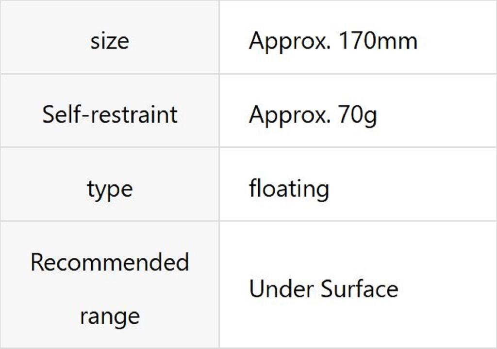 FCL Labo CSP EXT 170 Floating Lure 170mm 70 Grams CABK (5455)