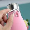 1PC Water Bottle Creative Collapsible Silicone Cola Bottle Large Capacity Outdoor Fitness Portable Bottle