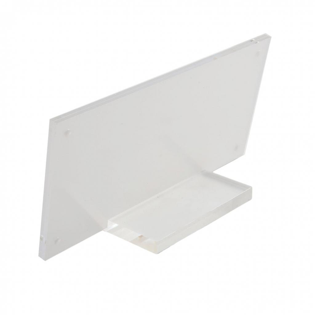 1pc Photo Frame Acrylic Table Card Stand Certificates Authorization Cards