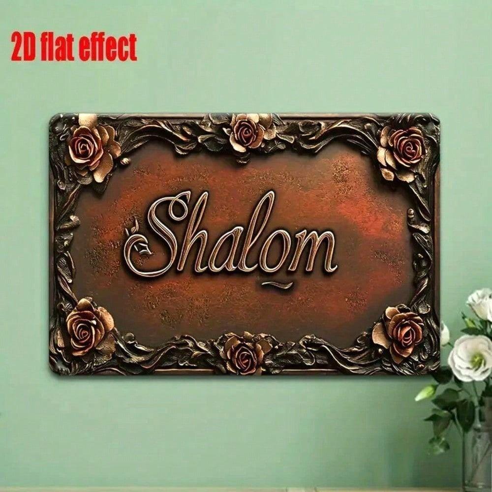 Metal Tin Sign Painting 20x30cm Wall Art Decor Vintage