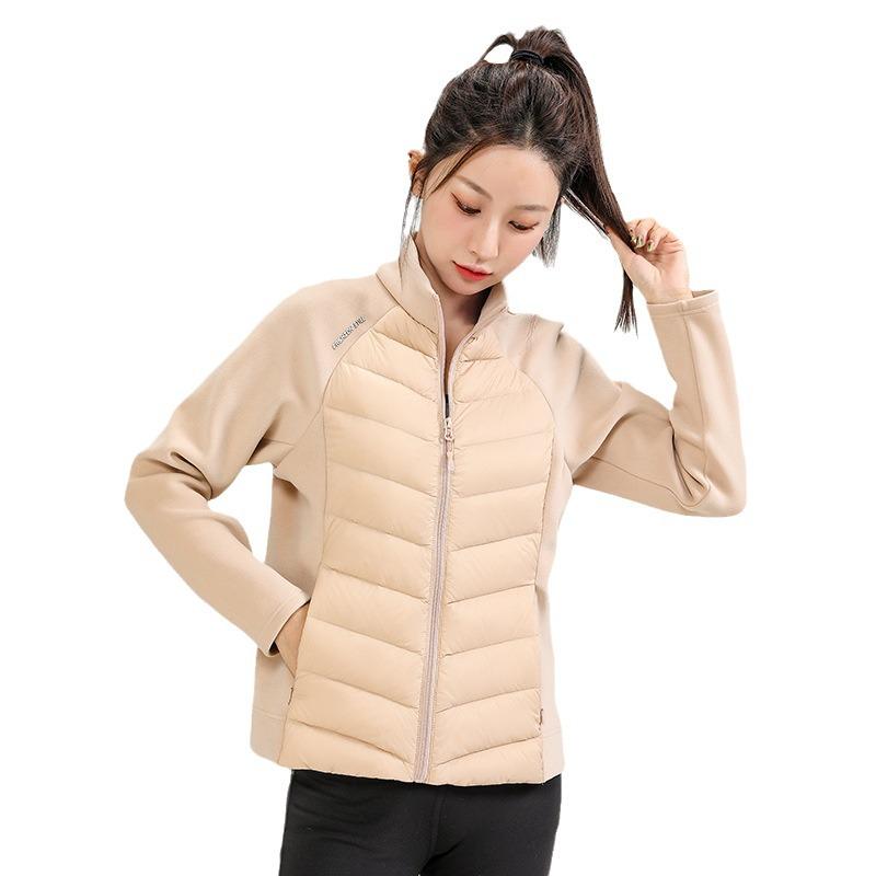 LuLu Winter Women's Stand Collar Duck Down Jacket