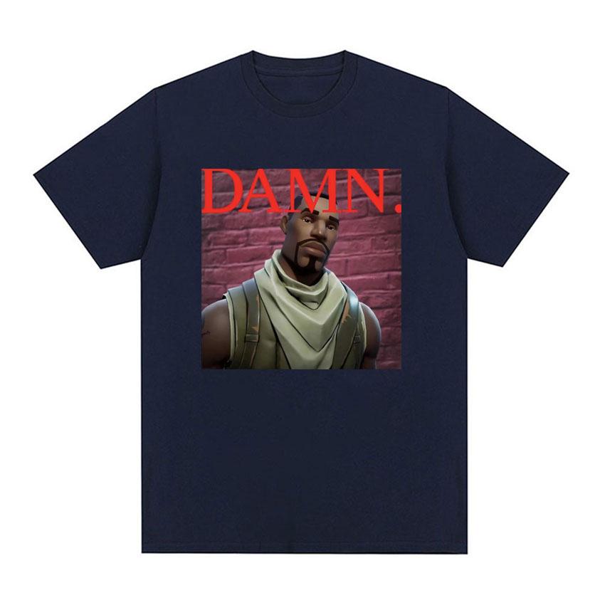 Kendrick Lamar Spitfire T Shirt Damn Album Funny Meme Graphic Tshirt for Unisex Clothing Vintage Cotton Short Sleeve Tshirts Tops