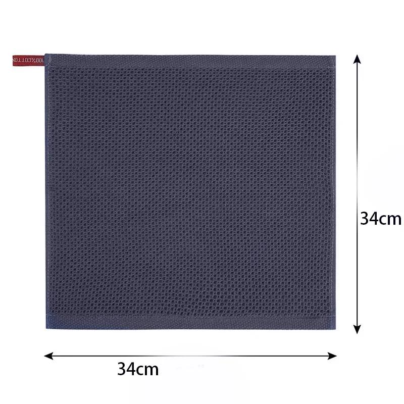 1PC Kitchen Dishcloth Cotton Kitchen Towel Super Soft Magic Cleaning Cloth Absorbent Cleaning Cloth Wiping Cloth Cleaning Tool