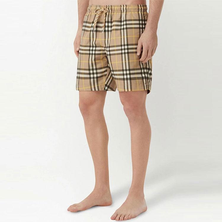 Burberry SS22 Casual Shorts Men's Khaki 80539341