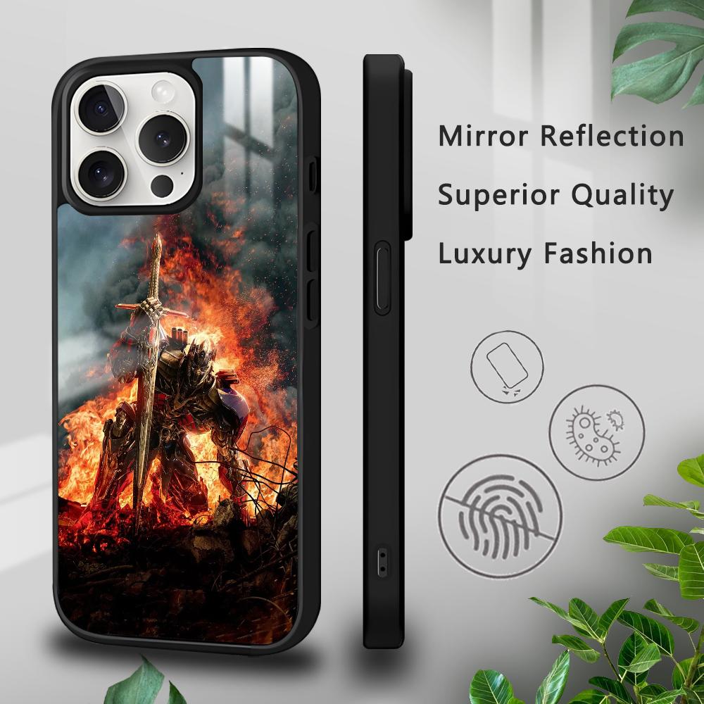 T-Transformers Autobot Phone Case For iPhone 16 15 14 13 12 11 Pro Xs Max Mini Plus Celulares Hard Funda