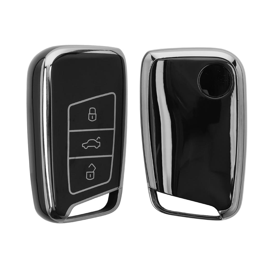kwmobile VW 3-Button Car Key (Keyless Go Compatible Models Only)