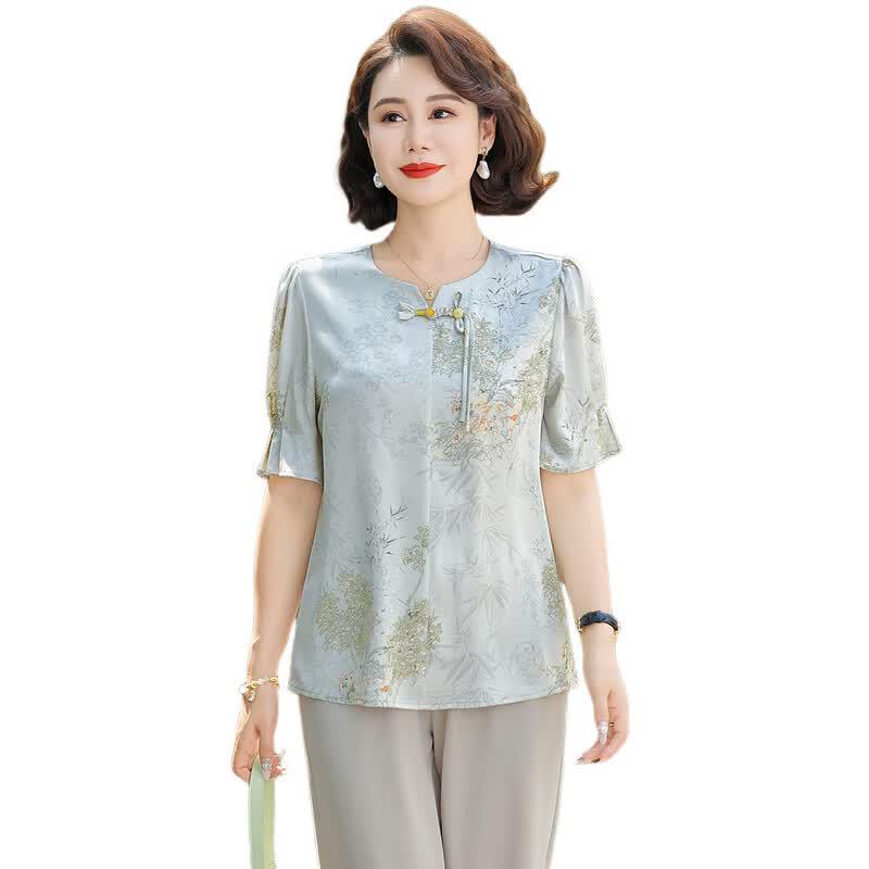 YUZHAOLIN Elegantes Neues Chinesisches Sommer-Set für Damen