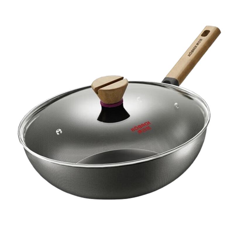 KOBACH 304 Stainless Steel Wok