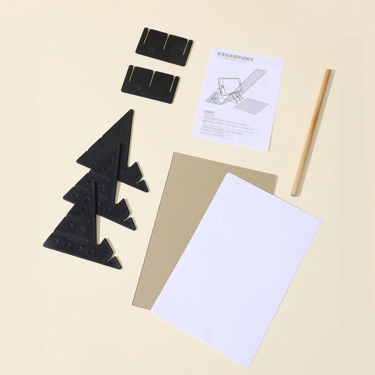 

1 шт. Проектор для копирования рисунков, Оптическая доска для эскизов с подставкой для студентов-художников чёрный