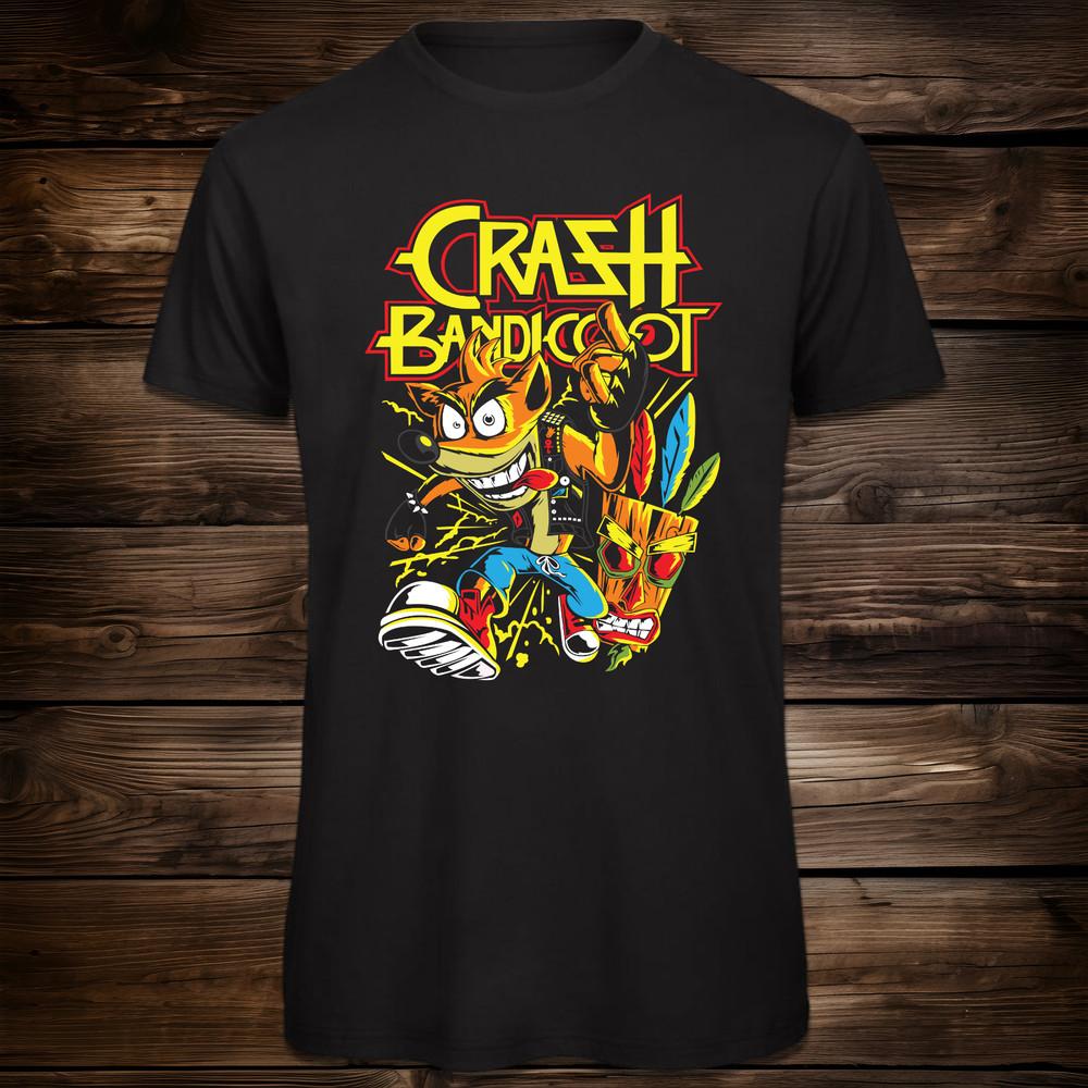 

Crash Bandicoot T-Shirt | Classic Video Game | Unisex 2XL