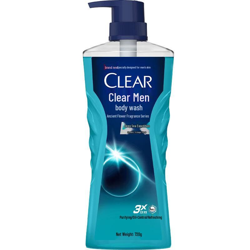 Clear Men Deep Sea Exploration Shower Gel