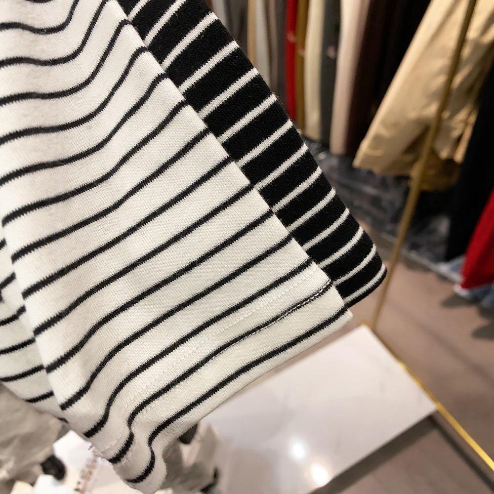Double-Sided Velvet Striped Base Layer, Half-High Collar, Slim Korean Style Long-Sleeve Top for Women.