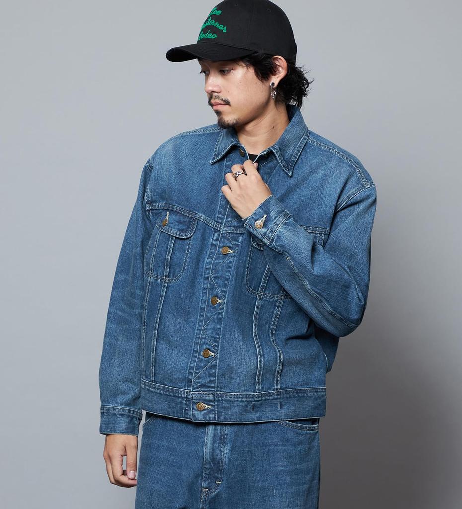Lee 101 ANNIVERSARY 101-J RIDERS JACKET denim jacket setup possible men's medium blue S