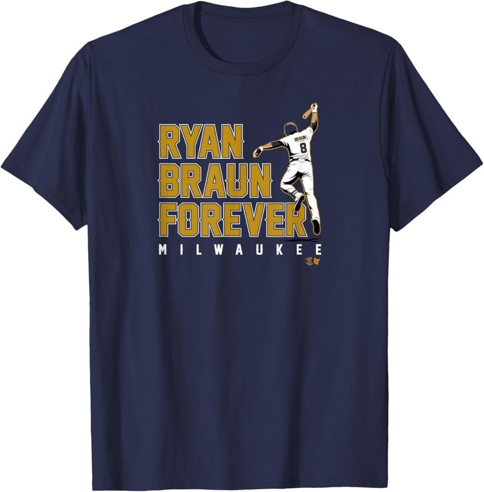 Officially Licensed Ryan Braun - Ryan Braun Forever T-Shirt 3XL