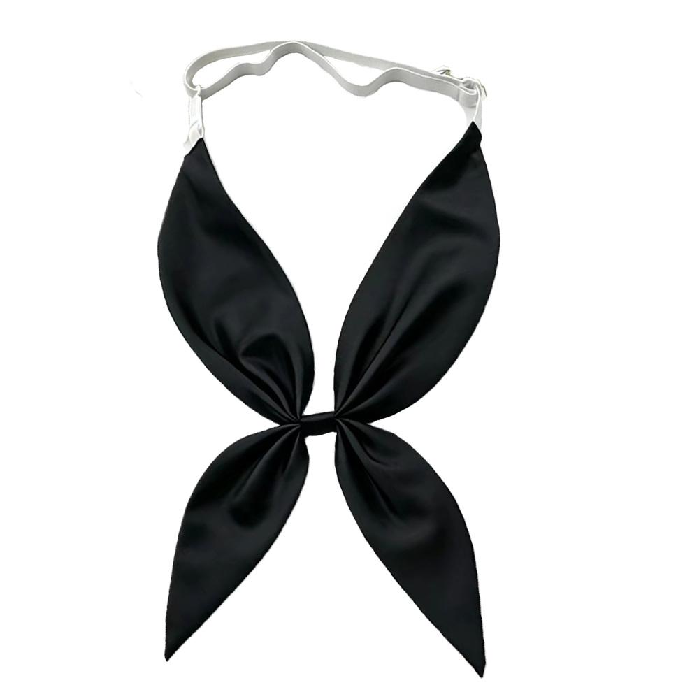 

Classic Ladies Bow tie Shirts Collars Tie For Women Business Bowknot Student Bow Ties JK Butterfly Girls Suits Bowties чёрный