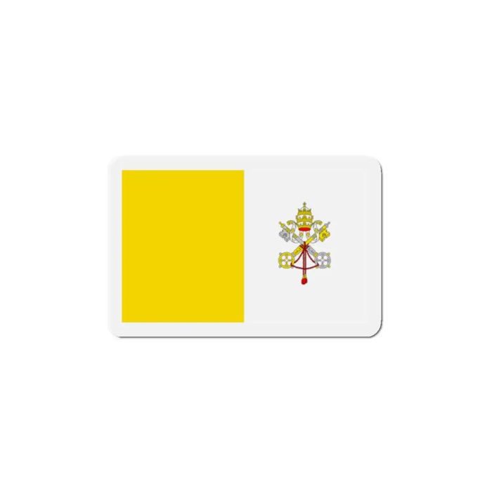 Aimant Drapeau Vatican - Multicolore - 10 cm - 50 pièces - Résine synthétique - Mixte