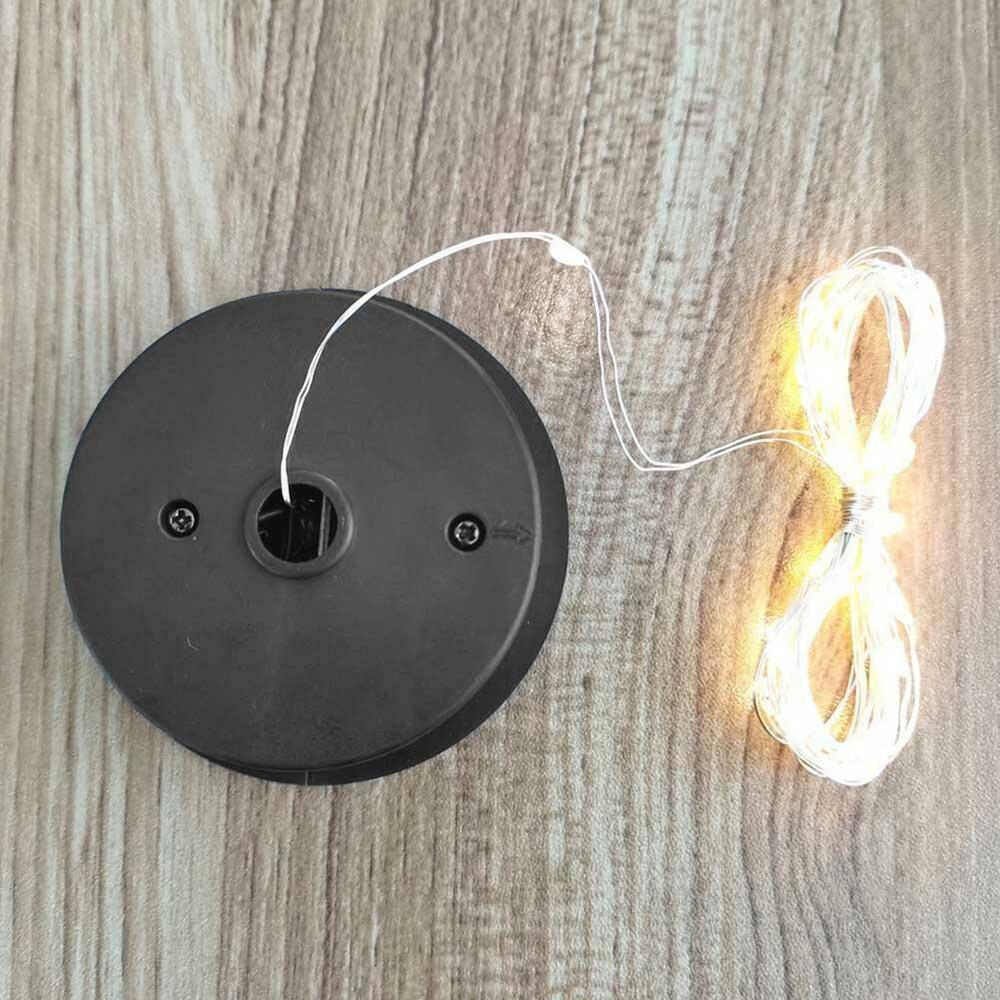 Replacement Solar Battery Box With String lights Lantern Battery Box  Garden Outdoor Festoon Decor