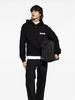 Men's Autumn Logo Embroidered Hooded Sweatshirt - Casual Loose Fit Pullover