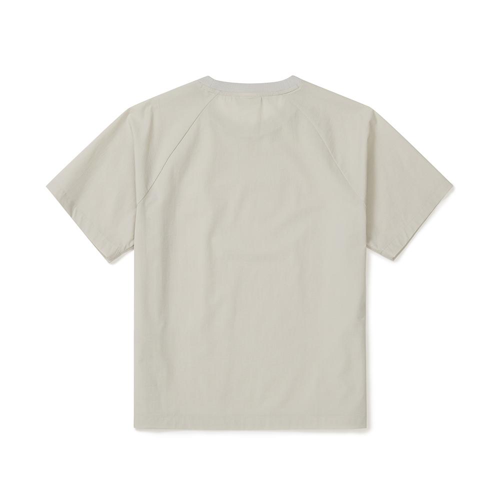[Snowpeak] Air Dot Women's Basic Short Sleeve T-Shirt Light Beige (S25MWTTS35)