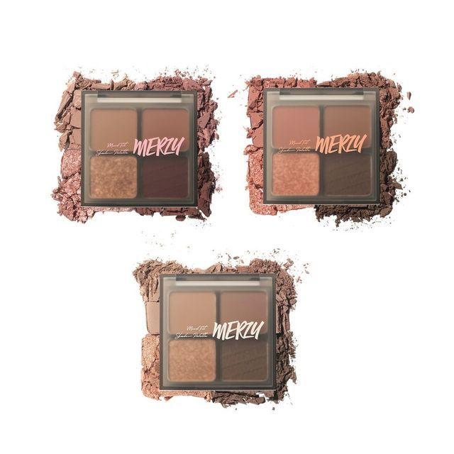 

MERZY - Mood Fit Shadow Palette - 3 Colors #S3 Drowsy Nude