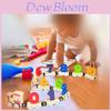 Kids Wooden Magnetic Digital Train Games Set