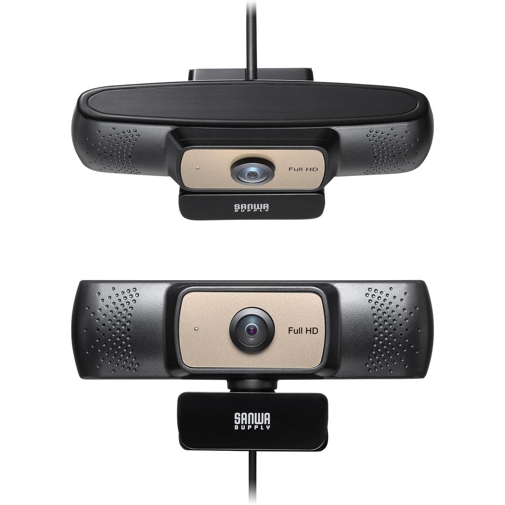 Sanwa Supply Resistant Webcam High-Temperature Wide-Angle CMS-V70BK