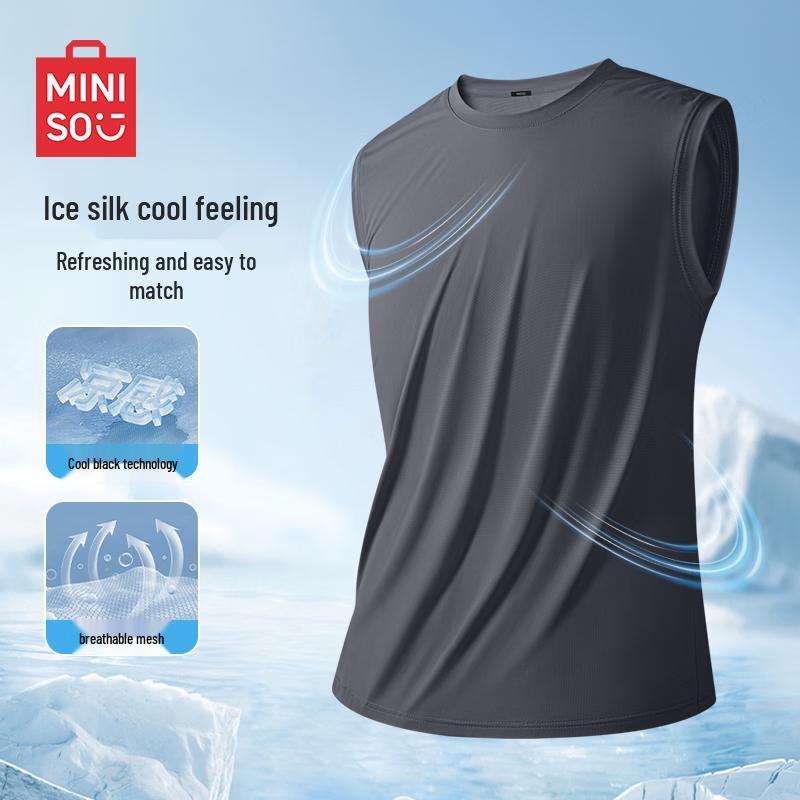 MINISO Men s Quick-Dry Casual Tank Top L