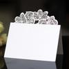 10pcs Blank Name Number Card Card Paper Name Message Setting Card  Wedding Birthday Party Decoration