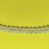 Handmade Imitation Pearl Floral Lace Patch for Clothing, Accessories, and Wedding Decoration
