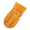 Thickened Tool Waist Bag Durable Multifunctional Yellow Cowhide Hardware Tool Storage Toolkit