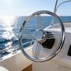 Steel Hydraulic Steering Wheel Offering Comfortable Grip Hydraulic Steering System for Fishing Boats & Speedboats