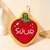 Children's Soft Coral Fleece Fruit Hand Towel - Absorbent, Thickened, and Hanging Kitchen Wipe