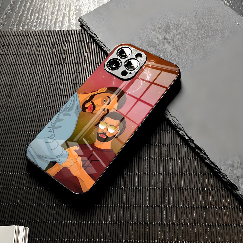 PNL QLF Rapper Singer Phone Case For Iphone 16 15 13 12 14 11 Buy Pro Max Mini X Xr Xs 8 7 Puls 6 Glass Funda Cover