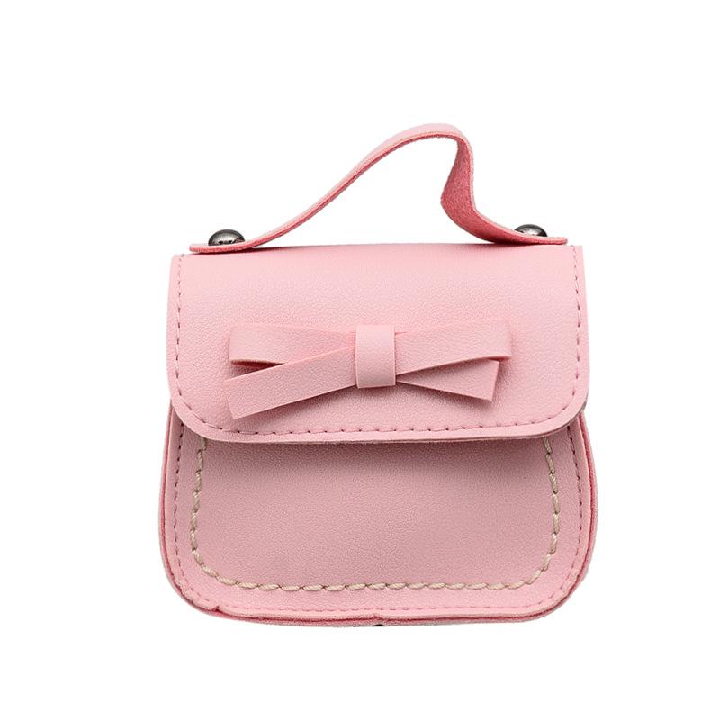 Korean Style Trendy Mini Bow Crossbody Handbag for Girls