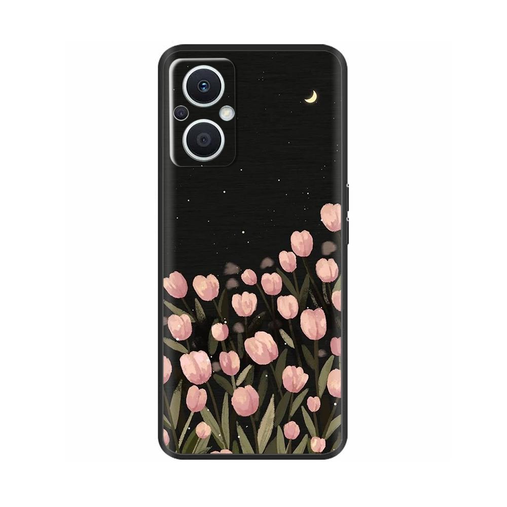 For Xiaomi POCO M5 M5S Case Flower Soft Liquid Silicone Cover For POCO M5 Phone Cases Coque Fundas For Xiaomi POCO M5S PocoM5