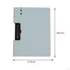 A4 Binder File Folder, Loose Paper Letter Portable Document Folder Clipboard for Memo Homework