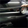 3/5CM Black Glossy Vinyl Wrap Tape Window Trim Film Blackout Chrome Delete Vinyl Wrap Roll Car Protectice Accessories