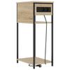 Nightstand Sonoma Oak 41 X 28 X 76 Cm Particleboard