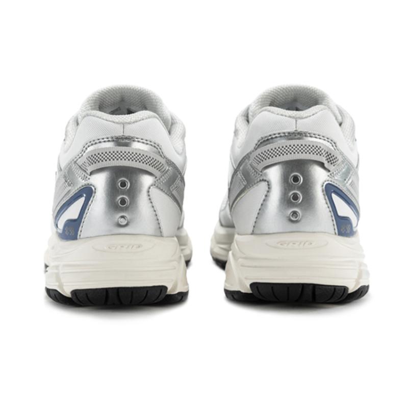 SAUCONY Cohesion 2K Cushioning Anti-Slip Wear-Resistant Breathability Low-Top Casual Running Shoes Unisex White Silver Saucony S79019-2