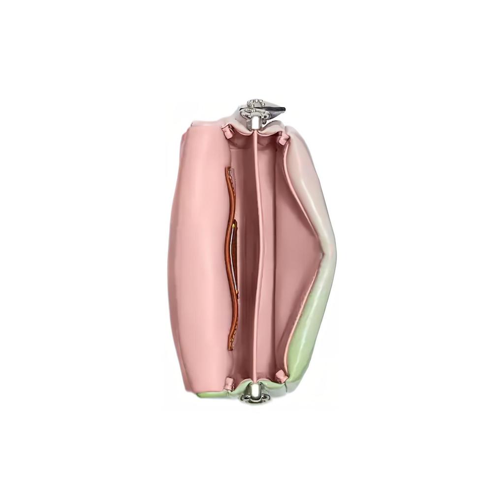 New COACH Tabby Sheepskin Shoulder Bag, Crossbody Bag, Handbag Women's Blue Pink Green Multicolor CA084-LHUAU