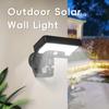 Magnetic Solar Light Outdoor Motion Sensor, Semi Embedded Installation, Solar Charging, Suitable for Courtyards, Terraces, Fences, and RVs
