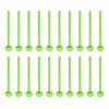 20pcs Universal Fit Plastic Perch Holders Standing Design Bird Cage Accessories  For Parrots