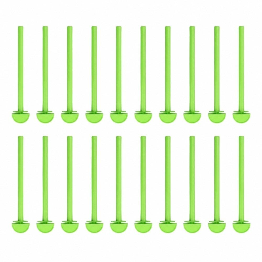 20pcs Universal Fit Plastic Perch Holders Standing Design Bird Cage Accessories For Parrots