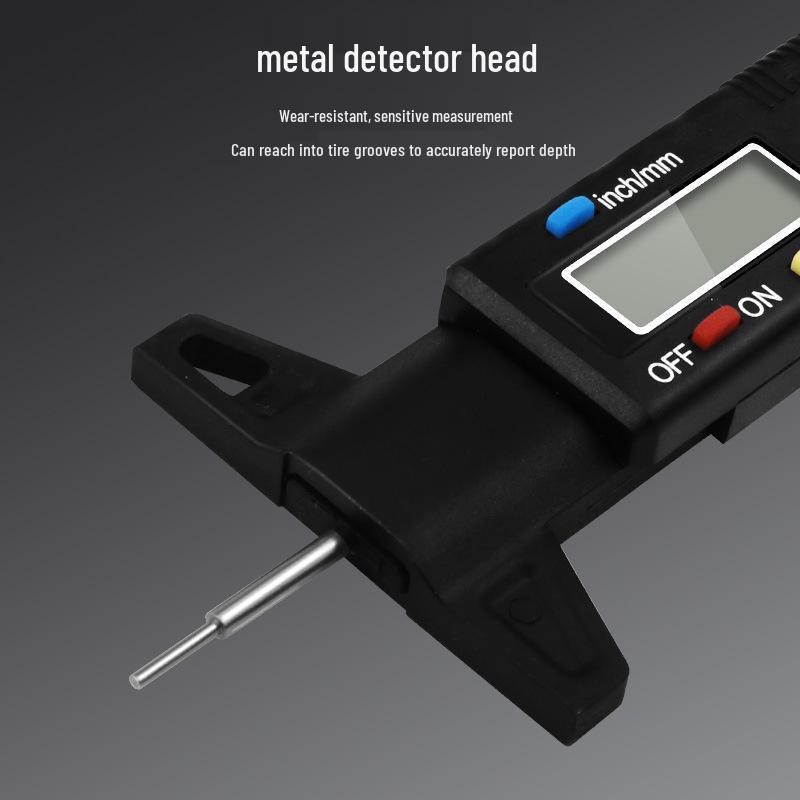 Digital Tire Tread Depth Gauge for Car Wear Detection