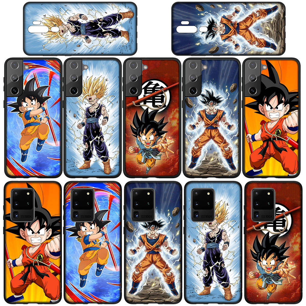 Phone Case for iPhone 17 15 16 Plus Redmi Note 14 12 11 13 Pro Max Huawei P30 P20 Lite OPPO A60 A40 A80 A38 A54 Cartoon Dragon Gokus Gohan Ball Cover
