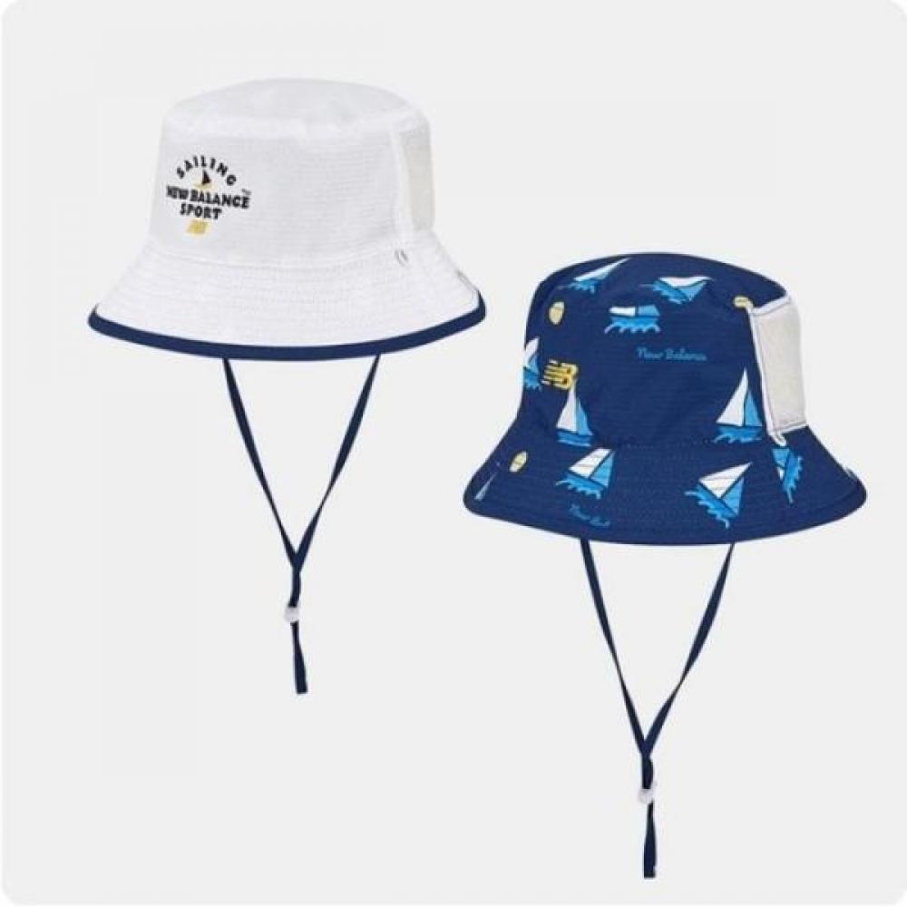 

New Balance Skies Reversible Seersucker Bucket Hat Nk8bes403u Blue (50)Blue/52