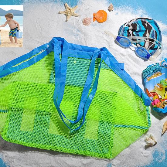 Children's Beach and Sand Toy Storage Mesh Bag