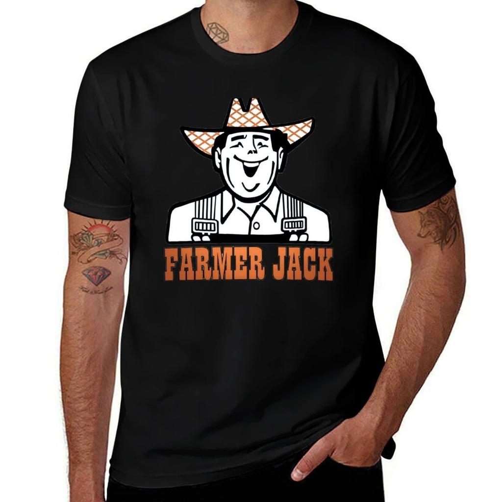 Farmer Jack TShirt Basic Tee Shirt For Everyday Outfit